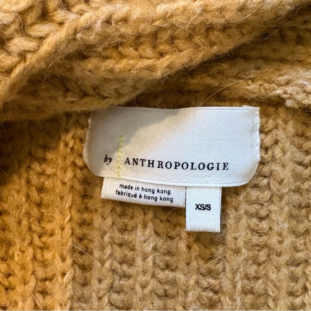Anthropologie Amanza Fringed Cardigan, Sz XS/S - Picture 13 of 15